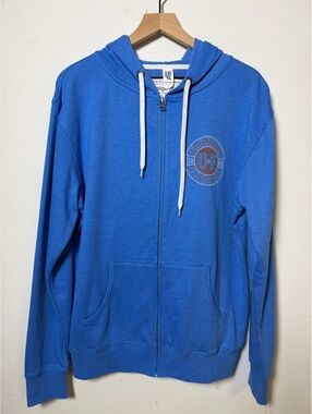 Blue 84 Blue Full Zip Hooded Sweatshirt men’s large